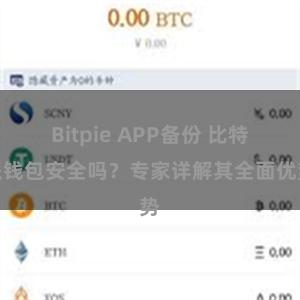 Bitpie APP备份 比特派钱包安全吗？专家详解其全面优势