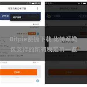 Bitpie便捷下载 比特派钱包支持的所有稳定币一览