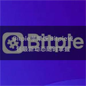 Bitpie苹果版 Bitpie钱包最新动态随时掌握