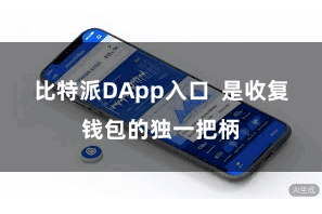 比特派DApp入口 是收复钱包的独一把柄