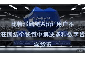 比特派跨链App  用户不错在团结个钱包中解决多种数字货币